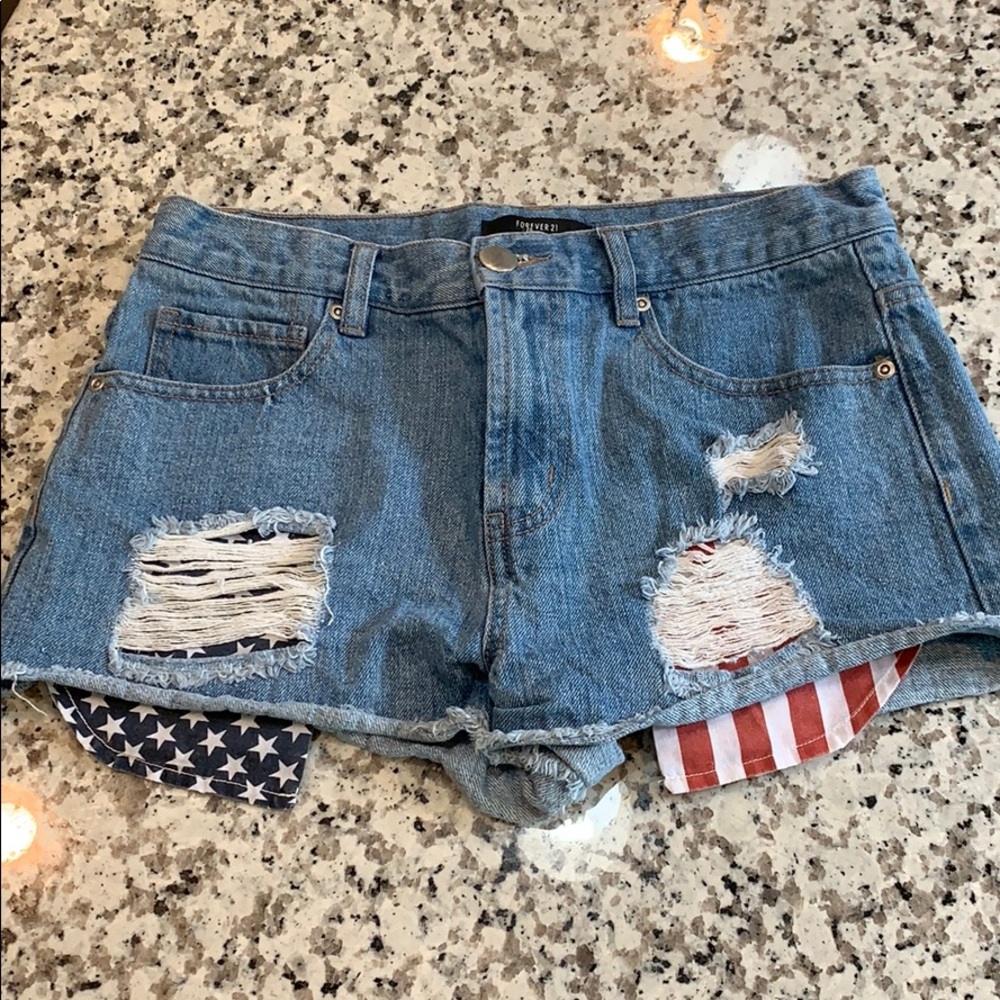 Forever 21 jean shorts